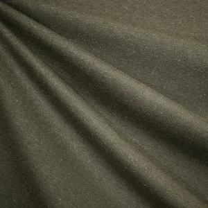 Recycled Cotton Blend Sweatshirt Fleece Olive