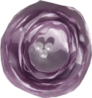 Satin Poppy Flower - Light Orchid