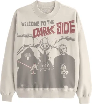 STAR WARS Dark Guys Mens Pullover Crew Fleece