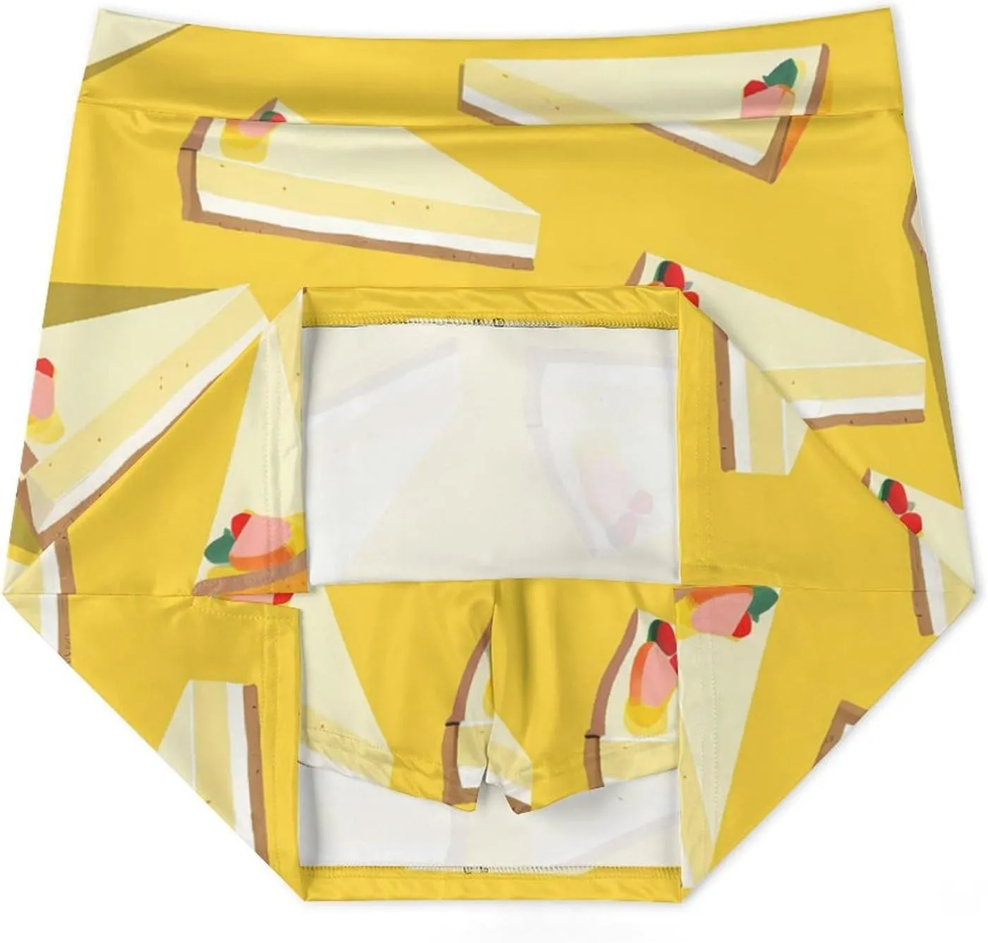 Sweat Cheesecake Lover Women's Skort Athletic Skirt Golf Skorts A-line Skirts with Built-in Shorts Pockets