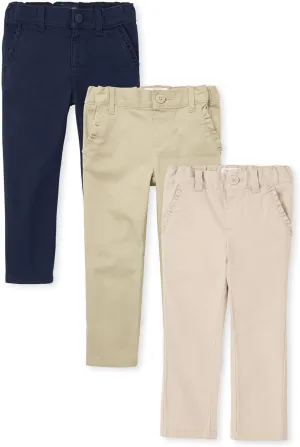 The Children's Place Baby Girls' and Toddler Skinny Chino Pants