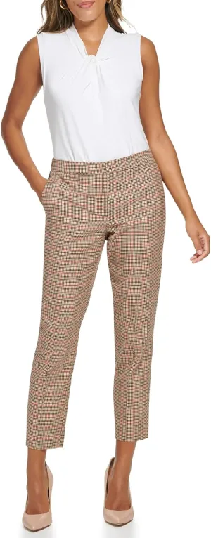 Tommy Hilfiger Women's Sloane Ankle Trouser Suit Pant