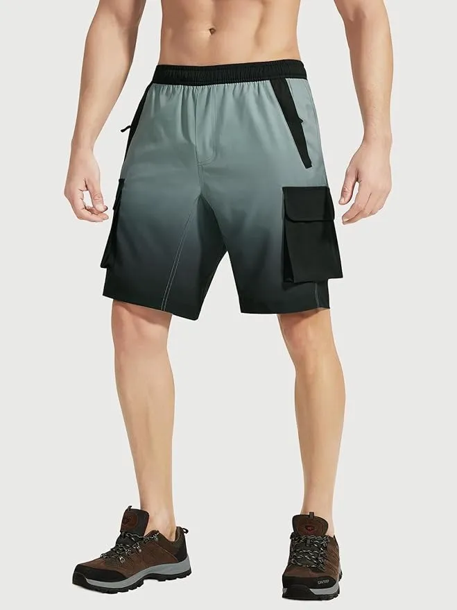 VAYAGER SPORTS Men's Mountain Bike Shorts 3D Padded Bicycle MTB Shorts