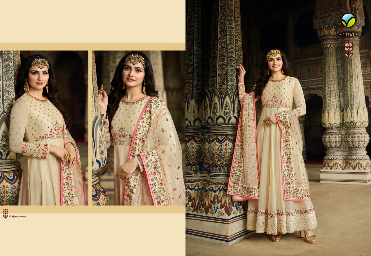 Vinay Fashion Rangmahal Georgette Stylish Party Wear Salwar Suit