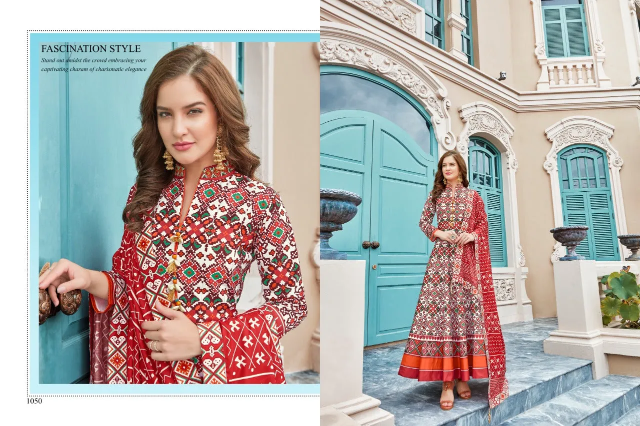 Virasat Vol 11 Party Wear Silk Fancy Stylish Designer Kurtis Collection