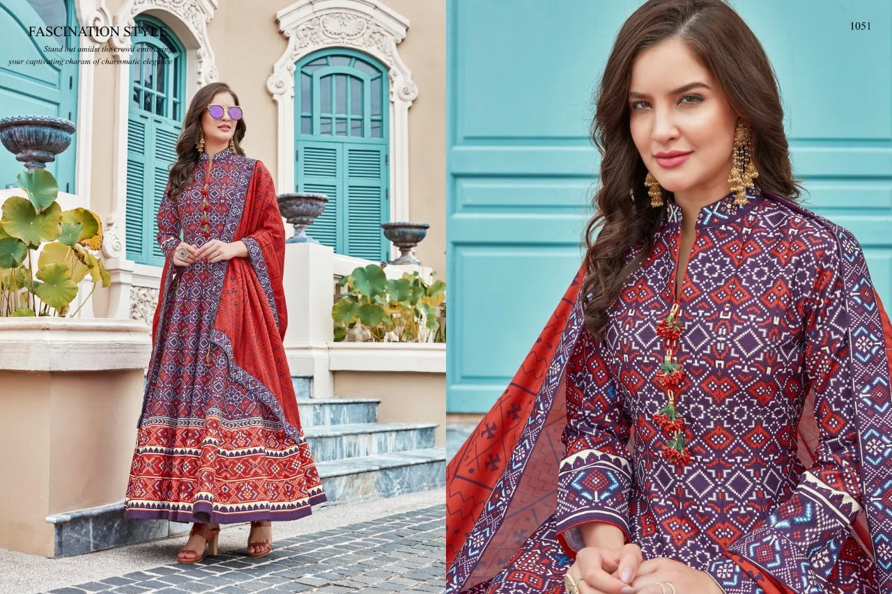 Virasat Vol 11 Party Wear Silk Fancy Stylish Designer Kurtis Collection