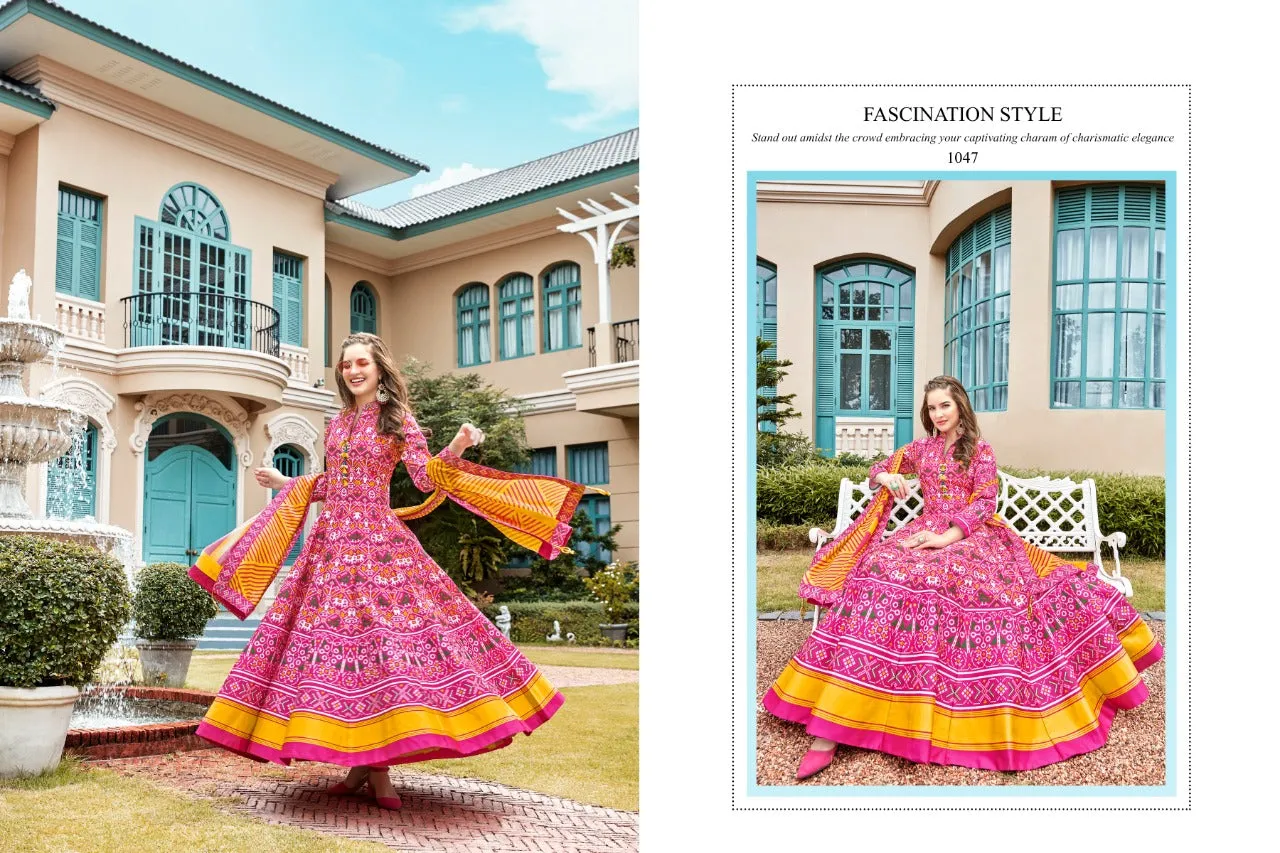 Virasat Vol 11 Party Wear Silk Fancy Stylish Designer Kurtis Collection