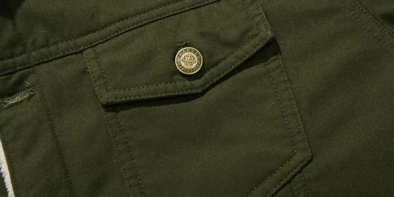 West Louis Bomber Thick Cotton Winter Jacket