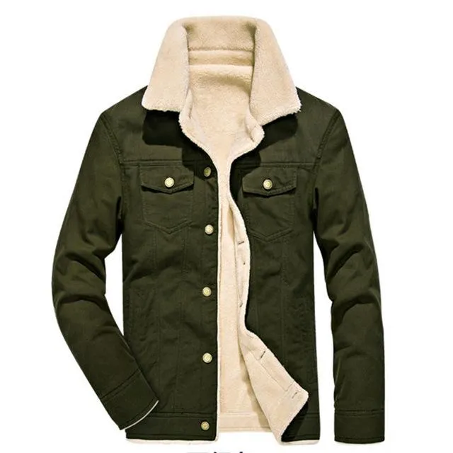 West Louis Bomber Thick Cotton Winter Jacket