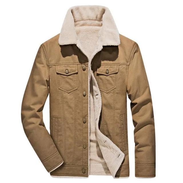 West Louis Bomber Thick Cotton Winter Jacket