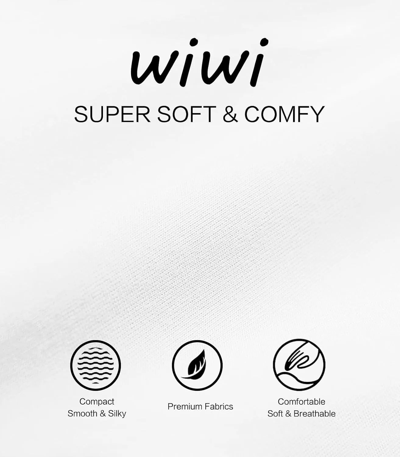 WiWi Pajamas Set for Women Cooling Short Sleeve Sleepwear Soft Knit Shorts Pjs Sets Viscose from Bamboo S-XXL