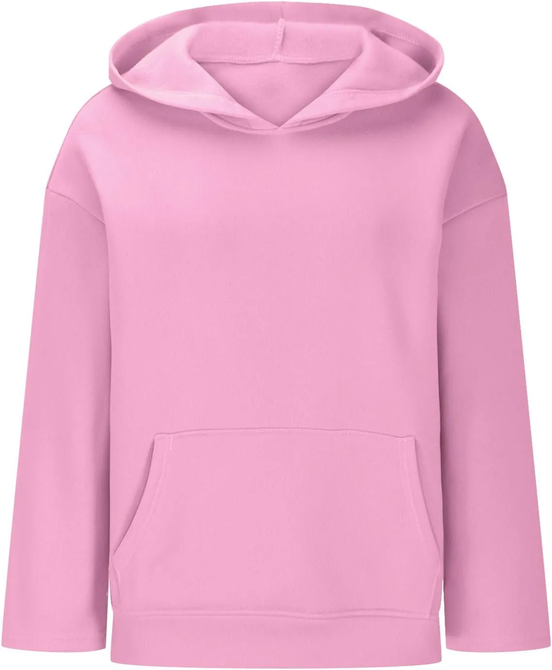 Women Hoodies Oversized Sweatshirts Pullover Fleece Sweater Long Sleeve With Pockets Casual Winter Fall Y2k Clothes